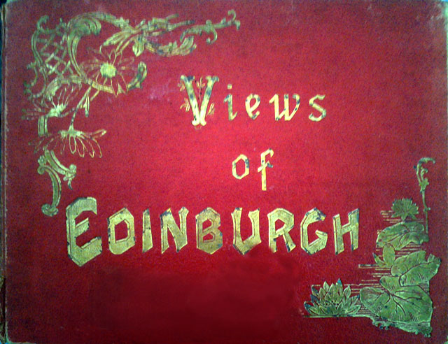 Photographic View Album of Edinburgh  -  Cover