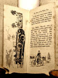 A children's 'book toy' by Valentine & Sons Ltd  -  'The Story of the Motor Car'  -  Pages 8-9
