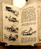 A children's 'book toy' by Valentine & Sons Ltd  -  'The Story of the Motor Car'  -  Pages 14-15