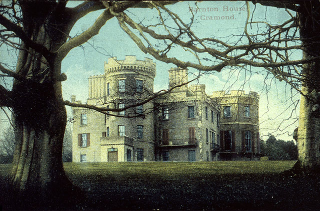 Barnton House  -  Postcard, 1908