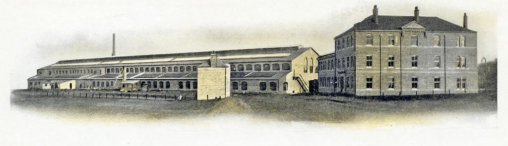 Bruce Peebles Factory and Offices, East Pilton  -  1908