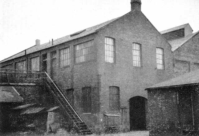 Bruce Peebles  -  First Electrical Shop, Tay Works, Bonnington  -  1898