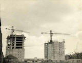 Cairngorm House and Grampian House under construction, 1962