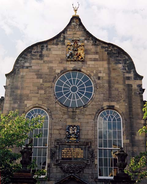 Canongate Church in Edinburgh's Royal Mile