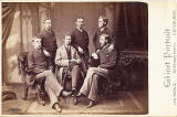 Edinburgh Medical Students, 1880  -  A Cabinet Portrait from the studio of James Howie Jun, 60 Princes Street, Edinburgh
