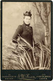Cabinet Print by John McKean  -  Lady and grasses