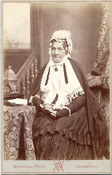 Marshall Wane  -  Cabinet Print  -  Elderly Lady