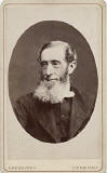 A  carte de visite by John Horsburgh  -   Oval  -  Bearded Man