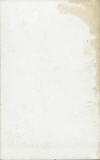 The back of a carte de visite from John Horsburgh's studio at 131 Princes Street  -  Plain back  -  white