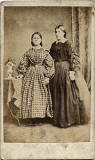 Carte de visite from the 1860s (front)  -  Photographer:  George Inglis