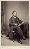 John Moffat  -  Carte de visite  -  1861-73  -  Man seated