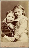 John Moffat  -  Carte de visite  -  1882-86  -  Girl and Boy