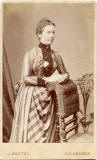 John Moffat  -  Carte de visite  -  1886 to around 1890  -  Lady and Chair