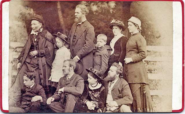 Photo by JK Munro mounted on a carte de visite card