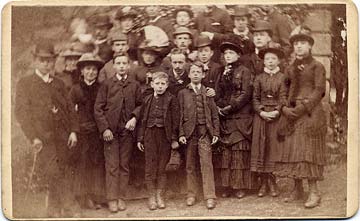 Carte de visiet by JK Munro  -  Large Group  -  Who are they?