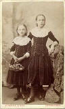 Carte de visite by P Nimmo & Son  -  Two girls