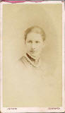 A carte de visiet by James Good Tunny  -  1875-1886  -  Lady's head