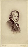 A carte de visiet by James Good Tunny  -  1860-1870  -  Man with long hair