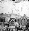 Looking east from the Scott Monument towards Calton Hill - with a longer loen - Photograph by Begbie