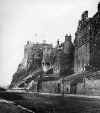 Johnston Terrace and Edinburgh Castle - Photograph by Begbie