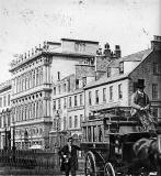 Princes Street and  Coach - Photograph by Begbie