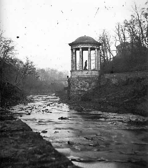 Saint Bernard's Well on the Water of Leith - Photograph by Begbie