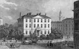 Engraving in Modern Athens  -  Published 1829  -  The Excise Office, Drummond Place