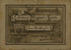 EPS Membership Card  -  1887-88