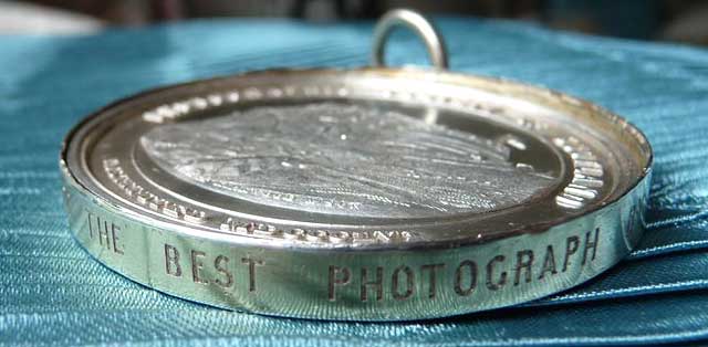 Photographic Society of Scotland Medal awarded to Rev T Milville Raven - 1859