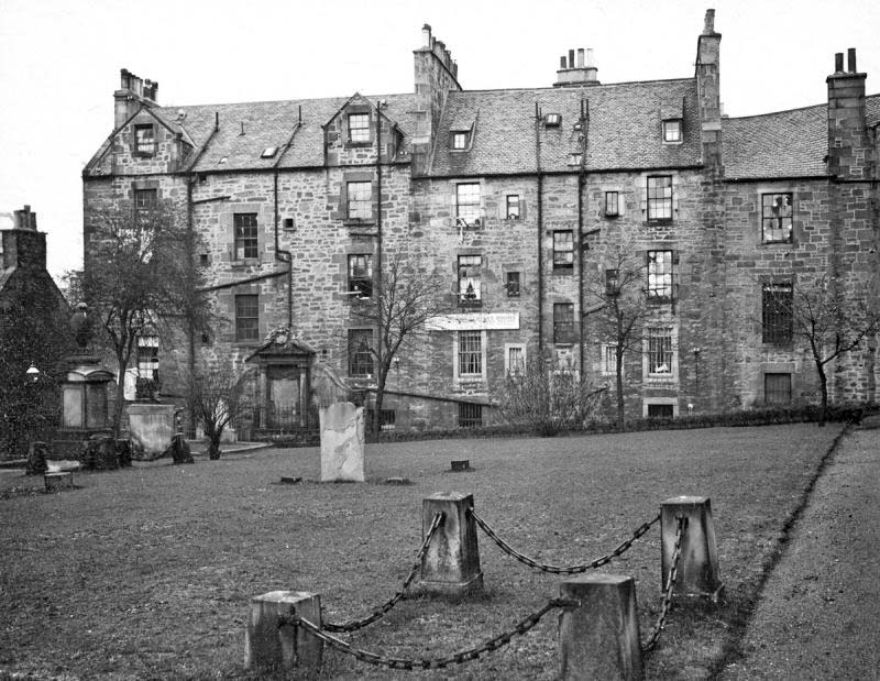 EPS Survey Section photograph - Greyfriars Churchyard, East Division  -  JC Mckechnie, 1912
