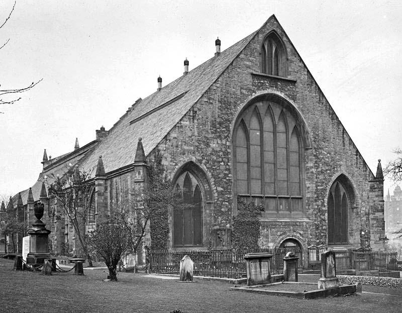 EPS Survey Section photograph - Greyfriars Church  -  JC Mckechnie, 1912