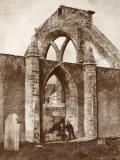 EPS Survey Section photograph  -  Ruins of Greyfriars Church, following the fire of 1845  -  DO Hill, 1845-47