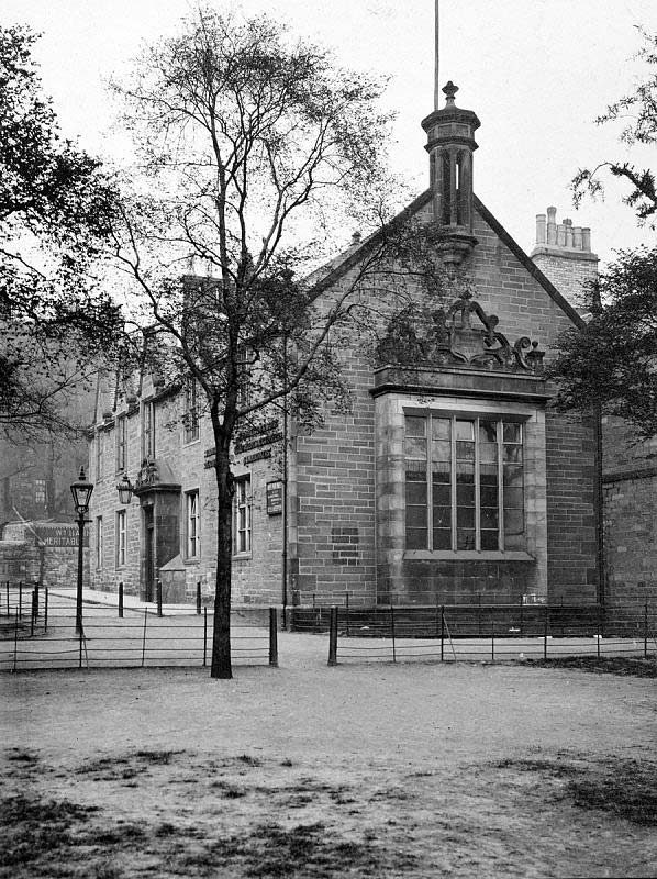 EPS Survey Section photograph - Old Buccleuch Parish Schoool  -  by JC McKechnie, 1914