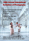 Edinburgh Photographic Society  -  140th International Exhibition of Photography  -  2002  -  Poster