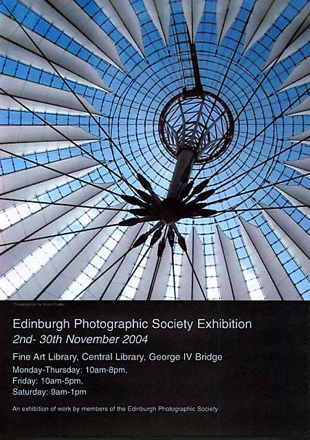 Exhibition of prints by Members of Edinburgh Photographic Society  -  in the Fine Arts Dept of Edinburgh Central Library, George IV Bridge, Edinburgh
