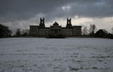 Dean Gallery in the snow  -  Exposure as set by the camera -  too dark