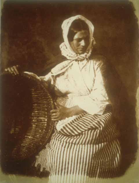 Newhaven Fishwife  -  A calotype by Hill & Adamson
