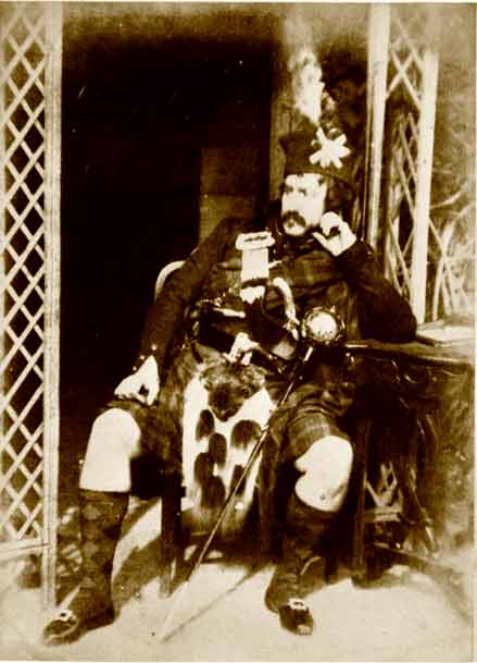 Kenneth MacLeay - seated  -  Calotype by Hill & Adamson