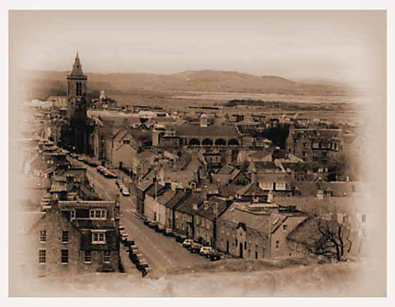 Hill & Adamson Style  -  St Andrews - looking down North Street