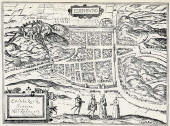 Maap of Edinburgh  -  c.1582
