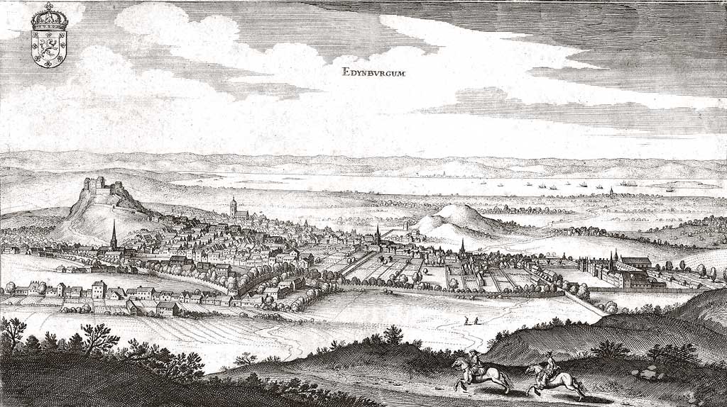 View of Edinburgh from the South  -  c.1649