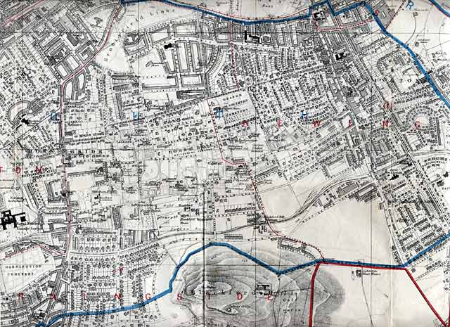 Edinburgh and Leith map, 1913  -  South Edinburgh section