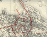 Edinburgh and Leith map, 1940  -  Leith section