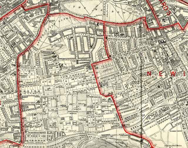 Edinburgh and Leith map, 1940  -  South Edinburgh section