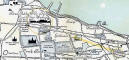 Pictorial Map of Edinburgh showing Bruce Peebles' works,  1866 to 1898  -  Zoom in to North Edinburgh