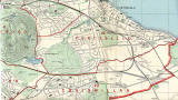 Edinburgh and Leith map, 1955  - East Edinburgh section