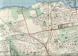 Edinburgh and Leith map, 1955  -  North-west Edinburgh section