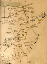 Edinburgh and Leith  -  1812  -  taken from a plan of the roads within and connected to Cramond