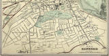 Edinburgh and Leith map of Roads and Railways  -  1884  -  Zoom-in to Southern section of the map.