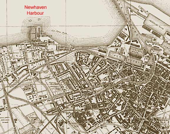 Newhaven maps  -  1917  -  zoomed-out